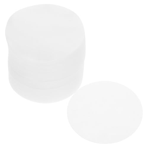 NIYANGLE 200 Piezas Unidades Toallitas Desmaquillantes Redondas de Tela No Tejida Diámetro Suaves y Absorbentes para Cuidado Facial y Eliminación de Maquillaje Desechables y Portátiles