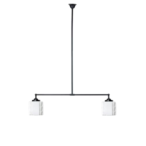 Lampe Moonlight T 2 lumières expressionniste crée une ambiance feutrée dans votre coin lecture