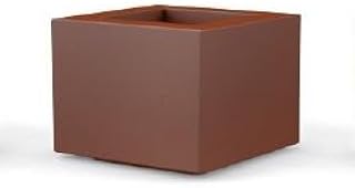 VERDE VERTICAL Quadro Planter Pot, 40 cm Height, 50x50 cm Outer, 34x34 cm Inner, (Brown)
