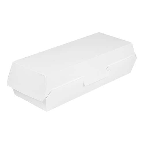 García de Pou 50 Unités - Boîtes Panini 'Thepack' 230 g/m2, 26,5 x 12,2 x 7 cm Blanc Carton Ondulé Nano-Micro