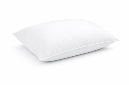 Linens Limited Polycotton Hollowfibre Non-Allergenic Cot/Cot Bed Pillow (Pack of 1)
