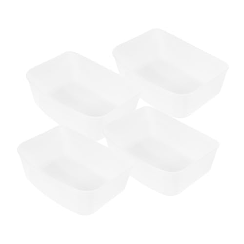 GANAZONO 4個懸垂式ペットフードボウル 食品グレードプラスチック製 耐摩耗