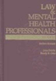 Hardcover Law and Mental Health Professionals: Florida (Law & Mental Health Professionals Series) Book