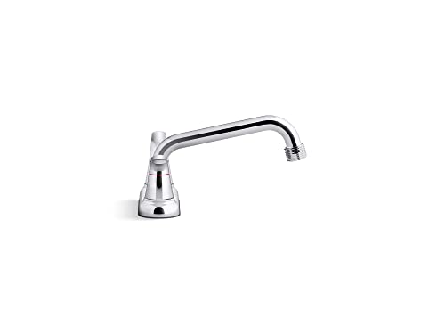 Robinet utilitaire Kohler Jolt de haute qualité en chrome brillant résistant