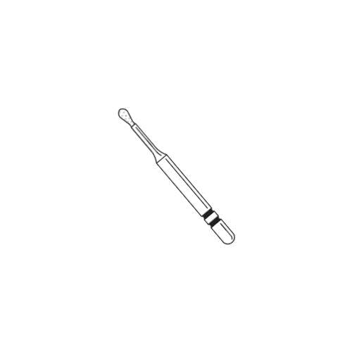 Premier Dental 2015961 Two Striper FG MP #30M Micro-Prep Medium Grit Diamond Burs 5/Pk
