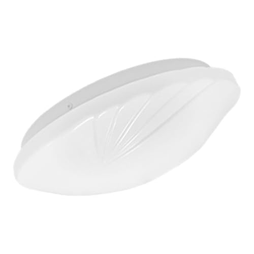 Image of SUPVOX Round Ceiling Light Shade 11.41X11.41X1.77In Plastic Lamp Cover Anti-Glare Ceiling Fixture Replacement for Bedroom Kitchen Living Room Lighting