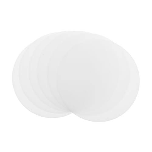 SOESFOUFU 6pcs Led Light Diffuser Cover Replacement Lampshade Diffusers for Downlights Flat Design