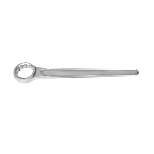 WEDO Box End Striking Ring Wrench Stainless Steel,High Tensile Single Head Spanner,Rust-Proof,Corrosion Resistant,Anti-Corrosion,High Strength, 24mm×215mm