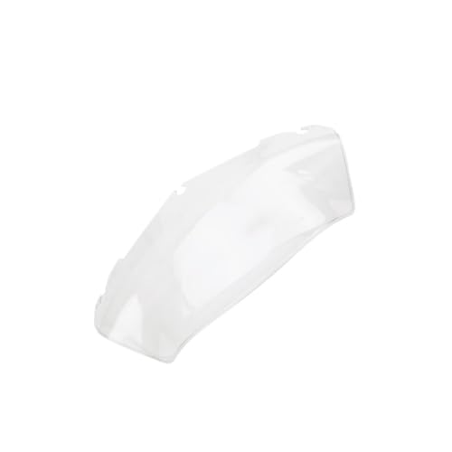 Spoiler d'extension pare-brise de moto 9" ondulé clair pour FLHX et FL CVO après 2014