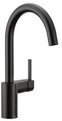 Moen 7365BL Grifos de cocina y accesorios, negro mate