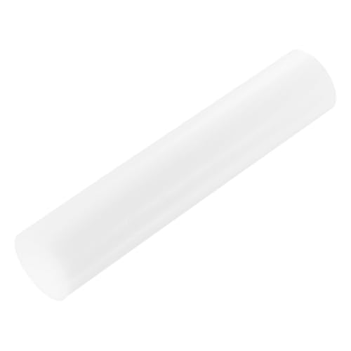 Image of MECCANIXITY ABS Plastic Rod Round Solid Bar 40 mm x 200mm White for DIY Model Material, Architectural Model Making, DIY Sand Table, Pack of 1