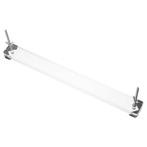 Clips de prensa para encuadernacion manual con fijacion estable de acrilico Kisangel 38cm
