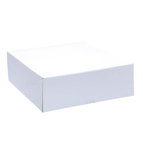 lepetitmitron - Lot de 50 Boîtes à gâteaux hauteur 8cm (32x32x8)