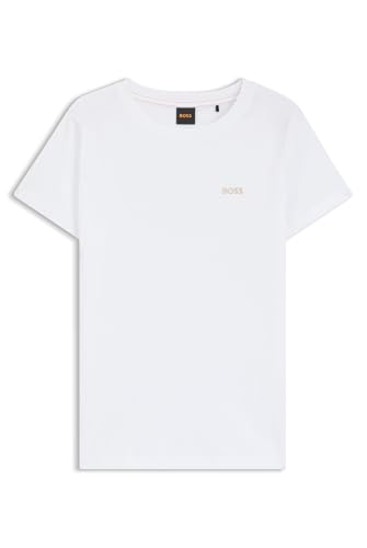 BOSS Women's C_esogo_1 T_Shirt, White100, L