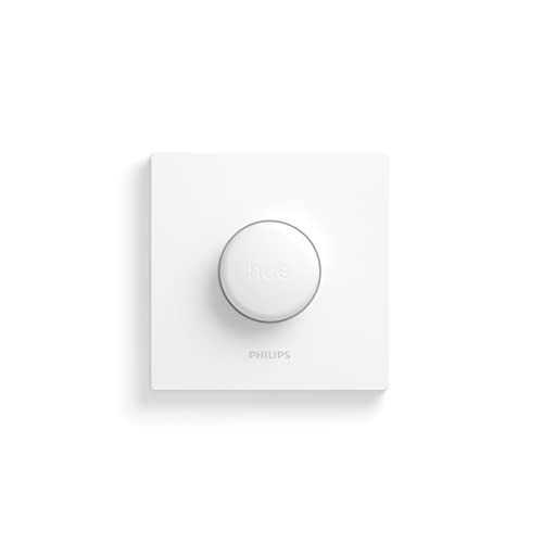 Philips Hue Smart Button - Bedien Lampen met één Klik - Flexibele en Draadloze Montage - Verbind met Bluetooth of Hue Bridge - Werkt met Alexa en Google Home