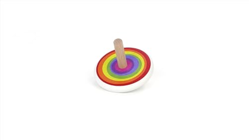 Bajo Spinning top â€“ rainbow