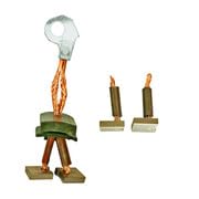 #US Part Replacement Starter Brush Set for BMW with 428000-0670, 428000-0671 - 4.4x14x15.3mm #NK85823