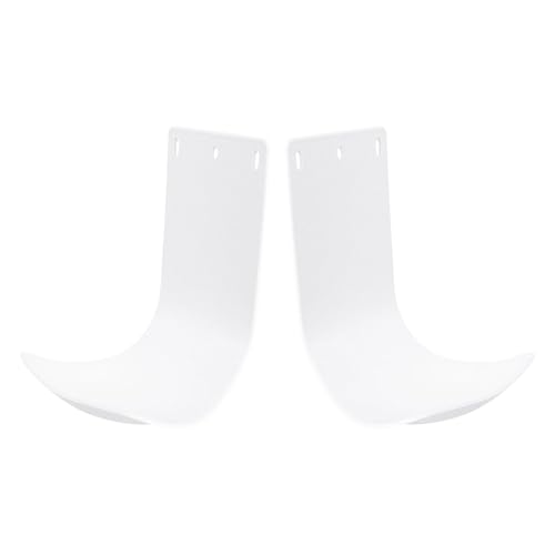 FOMIYES Dispensadores de Jabón de Pared Abs 2 Piezas Bandejas Antiderrames Blancas para Baño y Oficina, Dispensadores Automáticos Aplicables para Espuma y Jabón Líquido