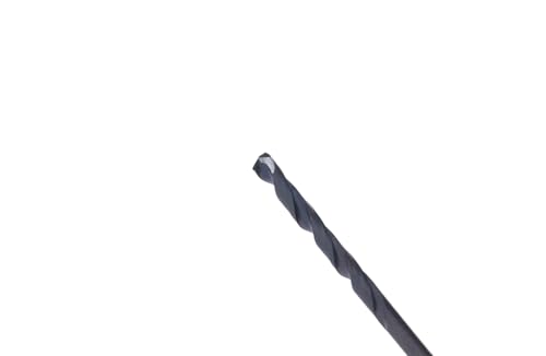 Image of Century Drill & Tool 24105 Pro Grade Black Oxide Drill Bit, 5 /64 inch, Pro | Straight shank, 2 inch overall length, 135 point, cuts steel, wood & plastic, 135 split point