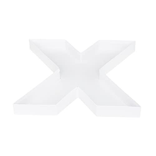 30.5cm Fillable Cardboard Letter Shaped Box Clear Cover Sweets Charcuterie Grazing Packaging (X)