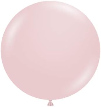 TUFTEX Globos de látex rosa camafeo, 36 pulgadas