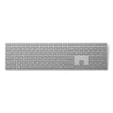 Microsoft Surface Keyboard [2nd Edition] Tastiera Casa/ufficio Bluetooth Grigio (Surface Keyboard Copilot - Bluetooth Uk Grey) - Versione UK