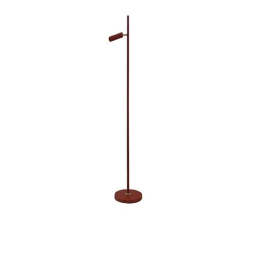 Lámpara de pie moderna de luz suave y cálida para fondo de pared