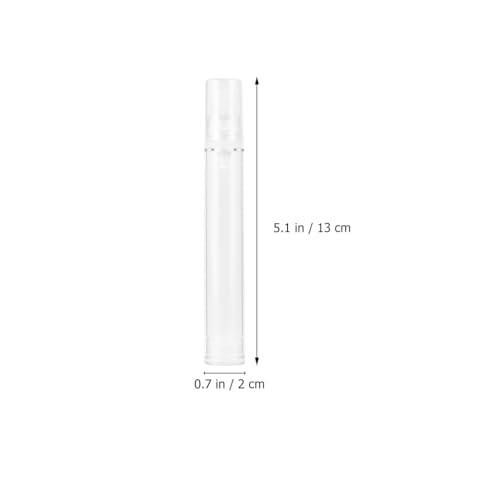 Cabilock 12pcs 15ml Fine Mist Spray Bottles Refillable Press Pump Bottles for Sunscreen and Facial Toner Travel Subpackaging