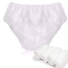 PurejoyDisposable Non Woven Undergarments Spunlace White Pack of 20