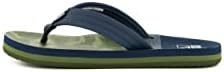 Reef Boy's Kids Ahi Flip-Flop, Navy/Camo, 1 Big | Image 3