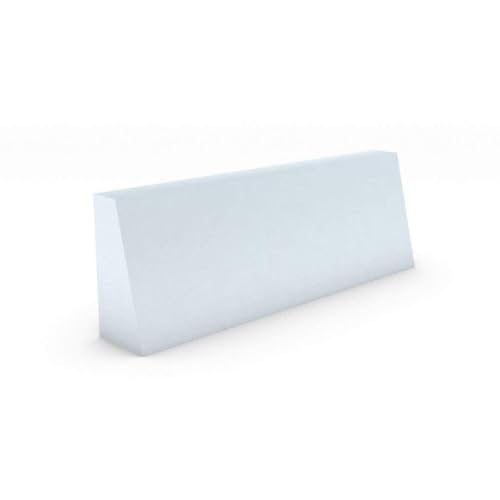 MSS e.K. Rückenkissen Palettenkissen 120x40x20/10 cm Schaumstoff für Europalette Keilkissen...