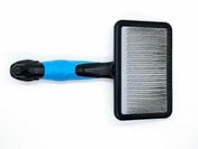 Professional Grade large Slicker Brush - Ergonomic Handle, Removes Loose Undercoat and Tangles for Doodles, labradoodles, Poodles, Dogs, saves time