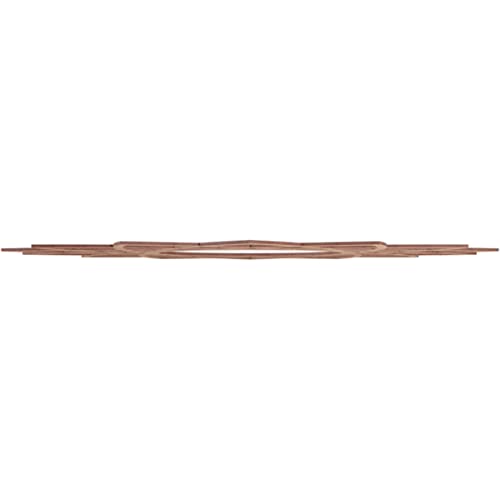 Image of Ekena Millwork 40 inchOD x 15 3 /8 inchID x 3 /8 inchT Eleanor Wood Fretwork Pierced Ceiling Medallion, Wood (Paint Grade)