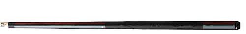 Lucasi Cues Duo Half Paint - Half Exotic Wood Series Pool Cue LZDU12 miniatura 2