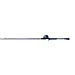 Abu Garcia Blue Max Low Profile Baitcast Reel and Fishing Rod Combo, 7'