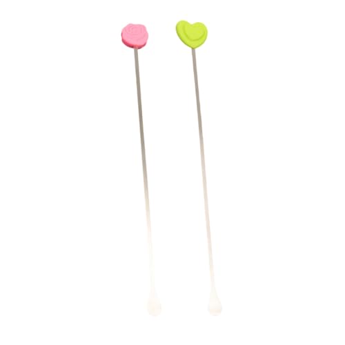 FUNOMOCYA Stirring Rod for Milk Powder 2pcs Long Handle Stirring Stick Easy to Use for Baby Heatproof Mixing Stick Set