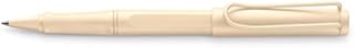 Lamy safari cozy 320 Special Edition Rollerball Pen - Modern Rollerball Pen in Cream - Ergonomic Grip - Includes M63 Refill Black Line Width M