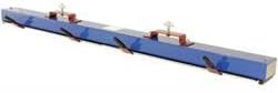 96 in. Enforcer Fork Magnetic Sweeper - Blue & Burgundy