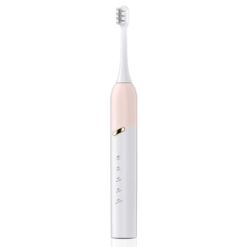 Cepillo de Dientes con 4 Cabezales y 5 Modos, Carga Rápida USB-C en 4 h para 100 Días de Uso, Cepillo de Dientes Eléctrico Recargable e Impermeable IPX7