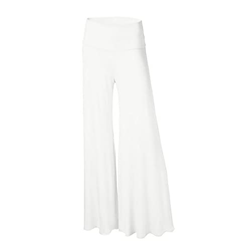 Pantalon large fluide femme : le confort taille haute pour le yoga et le quotidien