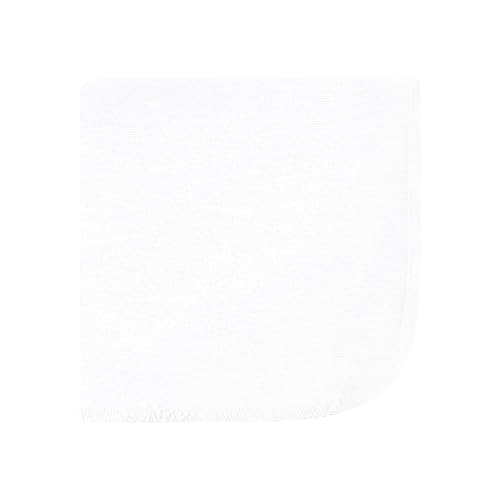 Image of Hudson Baby Unisex Baby Flannel Cotton Poly Washcloths, Lilac Elephants 12 Pack, One Size