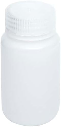 Cole-Parmer Economy Wide-Mouth Plastic Bottle, HDPE, 250mL (8oz): 12/PK