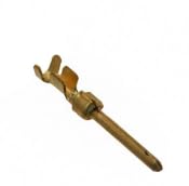 Pack of 10 1-66506-0 Connector Pin Contact Gold Crimp 20-24 AWG Stamped