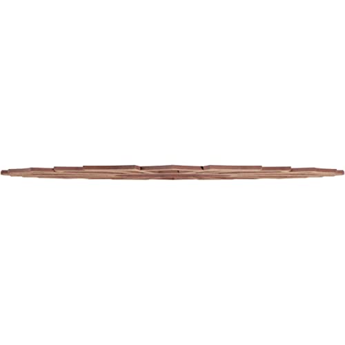 Image of Ekena Millwork 22 inchOD x 7 3 /4 inchID x 3 /8 inchT Augustus Wood Fretwork Pierced Ceiling Medallion, Wood (Paint Grade)