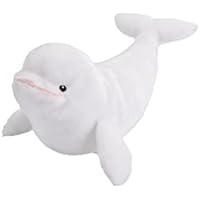 Wild Republic Ecokins Mini Ballena Beluga, Animales de Peluche,