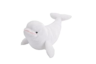 Wild Republic Ecokins Mini Ballena Beluga, Animales de Peluche, 20 cm, Regalos Ecológicos para Niños Que Respetan el Medio Ambiente, Peluche Mini, Hecho a Mano con Botellas de Plástico Reciclado | Ya disponible en tu tienda friki favorita! En mundofriki.es!