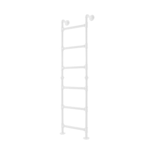 FiueStur 6-Step Wall Mount Ladder for Bunk Beds Attic Loft