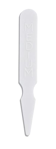New Star Foodservice 24166 Plastic Medium Steak Markers. White (Pack of 1000)