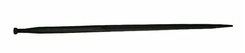 ama punta per rotoballe: punta dritta per forca da 1400 mm per trasposto di balloni, diametro 36 mm, made in germany