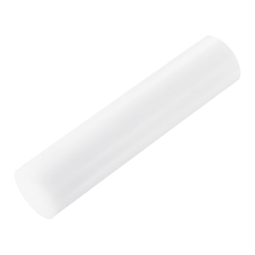 Image of MECCANIXITY ABS Plastic Rod Round Solid Bar 45 mm x 200mm White for DIY Model Material, Architectural Model Making, DIY Sand Table, Pack of 1